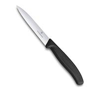 Victorinox Gemüsemesser Swiss Classic Cuchillo, Acero Inoxidable, Negro, Mediano