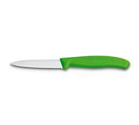 Victorinox Cuchillo pelador dentado / de verduras Swiss Classic 8 cm verde