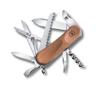 Victorinox - Cuchillo Suizo Evowood 17 Mango De Nogal 14 Funciones - 2.3911.63