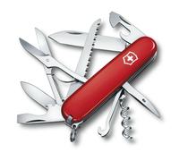 Victorinox - Cuchillo Suizo Huntsman Rojo 11 Piezas 16 Funciones - 1.3713