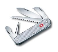 Victorinox - Cuchillo Suizo Pioneer Alox Plata 7 Funciones - 0.8150.26