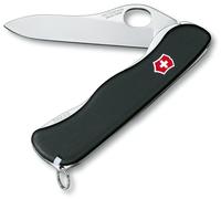 Victorinox - Cuchillo Suizo Sentinel Negro One Mano Clip 4 Funciones - 0.8416.M3