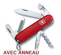 VICTORINOX - Cuchillo Suizo Sportsman Rojo 14 Funciones - 0.380x