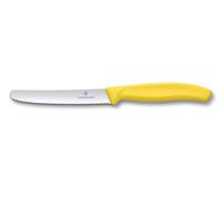 Victorinox - Cuchillo Tomates Y de Mesa Suizo Clásico - Amarillo - 6.7836.L118