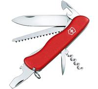 Victorinox, Forester, Navaja Multiuso Suiza, Cuchillo bolsillo, Regalo, 12 Funciones, Hoja grande, Abrelatas, Bloqueable