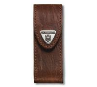 Victorinox - Funda Cuero Marrón Para Cuchillos 91mm De 6A 14 Piezas-4.0543