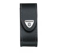 Victorinox - Funda Cuero Negro Cuchillos 91mm 6A 14 Piezas Clip - 4.0520.31