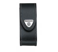 Victorinox - Funda Cuero Negro Cuchillos 91mm 6A 14 Piezas Clip - 4.0520.31