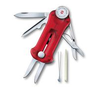 Victorinox Golf Tool, Navaja Multiuso Suiza, Cuchillo bolsillo, Regalo, 10 Funciones, Hoja grande, Repair tool