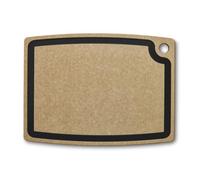 Victorinox Gourmet Tabla de Cortar L con Surco, 44.5 x 33 cm, Marrón | Tabla de cocina robusta en compuesto de papel, apta para lavavajillas y resistente al calor hasta 175 grados