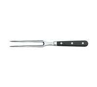 Victorinox Tenedor para trinchar Grand Maître – 15 cm, hoja extra afilada, acero inoxidable, negro