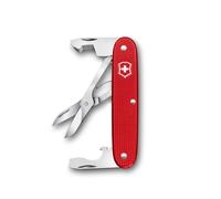 Multiherramienta Victorinox Companion Slim Alox Color: rojo