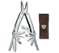 Victorinox - Pinza Swisstool Spirit X 27 Funciones + Estuche De Cuero - 3.0224.L