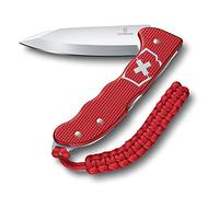 Victorinox Hunter Pro Alox, Navaja suiza con 4 funciones, incluyendo hoja extrafuerte con bloqueo