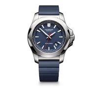 Victorinox I.N.O.X Ø 43 mm Reloj de Pulsera de Hombre, Swiss Made, Cuarzo analógico, Sumergible hasta 200 m, Cristal de Zafiro, Azul