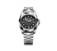 Victorinox I.N.O.X 242030 - Reloj de cuarzo con esfera negra y acero inoxidable de 41 mm