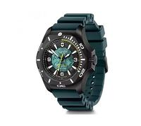 Victorinox INOX Reloj para Hombre Analógico de Cuarzo con Brazalete de Silicona V241957.1