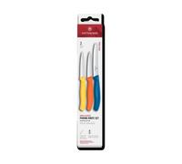 Victorinox Juego de peladores Victorinox Swiss Classic. 3 piezas Amarillo-naranja-azul