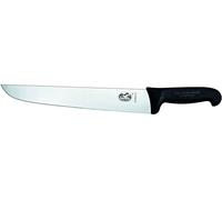 Victorinox Küchenmesser Schlachtmesser Fibrox Cuchillo Carnicero,5.5203.36, Acero Inoxidable, Negro, 36 cm