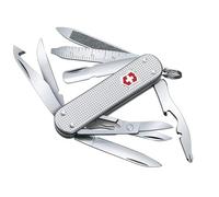 Victorinox Minichamp, Navaja multiusos suiza, 58 mm, Alox, Plata