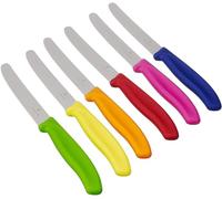 Victorinox Multicolor Swiss Classic - Juego de 6 Cuchillos de Mesa (Fabricado en Suiza)