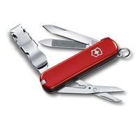 Victorinox Nail Clip 580, Navaja Multiuso Suiza, Cuchillo bolsillo, Regalo, 8 Funciones, Hoja pequeña, Lima de uñas