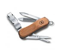 VICTORINOX - Nail Clip Wood 580 - Madera Nogal - 0.6461.63