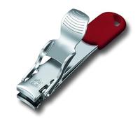 Victorinox Nail Clipper Cortaúñas con 2 funciones, cortaúñas y agujero para colgar un cordón, de color rojo