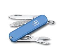 Victorinox Navaja Suiza Classic SD, 7 Funciones, Hoja y Tijeras, 58 mm | Multiusos para EDC con lima, destornillador y pinzas. Ideal para senderismo y viajes. 21 g, color Lluvia veraniega.