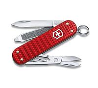Navaja Victorinox Classic Precious Alox Color: rojo