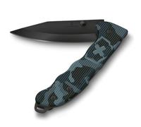 Victorinox Navaja suiza de bolsillo Hunter Evoke BSH, navaja plegable outdoor, 4 funciones, incl. hoja de 10 cm y perno de pulgar extraíble, azul marino camuflaje