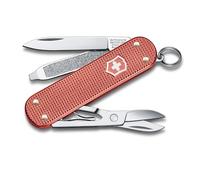 Victorinox Navaja Suiza Pequeña Classic SD Alox Edición Limitada 2025, Multiherramienta, Navaja Suiza, 5 Funciones, Hoja, Tijeras, Rojo