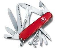 Victorinox Navaja Suiza Ranger con 21 Funciones, Sierra y Tijeras, Roja | Herramienta multiusos de 91 mm para camping y outdoor con sierra para madera, metal, lima y cincel. Hecha en Suiza.