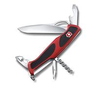Victorinox Rangergrip 61, Navaja suiza, 130 mm, Cachas de 2 Componentes, Rojo/Negro