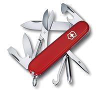 Victorinox Navaja Suiza Super Tinker, 14 Funciones con Tijeras, Rojo