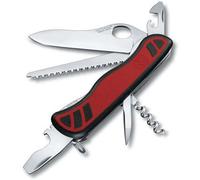 Victorinox - Navajas - Forester One Hand Bi-Material Red de Madera - Rojo Rojo