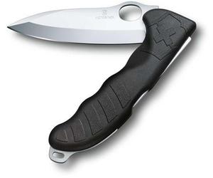 Victorinox - Navajas - Hunter Pro M Noir One Hand + Etui Kaki - Negro Negro one size