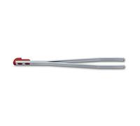 Victorinox Pack de 10 Unidades - Pinzas de Repuesto pequeñas Acero INOX Fabricadas en Suiza, 3 mm de Altura, Alta Vida útil, Resistentes, Peso 0.8 gr, Color Rojo