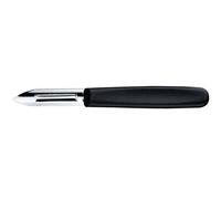 Victorinox Pelador de patatas de doble filo, con mango ergonómico de nailon, color negro
