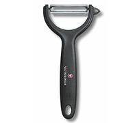 Victorinox Pelador de tomate y kiwi con filo dentado, corte bidireccional, inoxidable, apto para el lavavajillas y negro