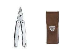 Victorinox - Pinza Swisstool Spirit X 27 Funciones + Estuche De Cuero - 3.0224.L