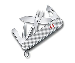 Victorinox Pioneer X Alox, Navaja Multiuso Suiza, Cuchillo bolsillo, Regalo, 9 Funciones, Hoja grande, Destornillador 3 mm
