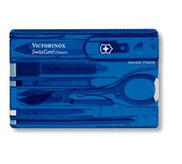 VICTORINOX - Postal Multifunción Swisscard Transclucide 10 Funciones - 0.71xx.T