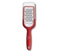 Victorinox rallador de cocina, filo grueso, extra afilado, mango de plástico robusto, rojo