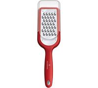Victorinox rallador de cocina, filo grueso, extra afilado, mango de plástico robusto, rojo