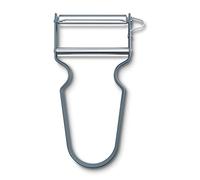 Victorinox REX Profi Pelador, Pelador de verduras, Pelador de patatas, Filo recto, Cuchilla oscilante, Extra afilado, Aluminio