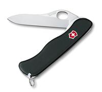 Victorinox Sentinel Clip Navaja de Bolsillo, 5 Funciones, Bloqueo, 111 mm | Hoja grande para una mano con broche de transporte, pinzas y palillo de dientes. Ideal para uso diario y EDC. Suiza.