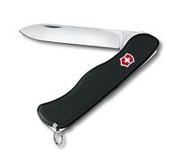 Victorinox Sentinel, Navaja Multiuso Suiza, Cuchillo bolsillo, Regalo, 4 Funciones, Hoja grande, Alfilerzette, Bloqueable