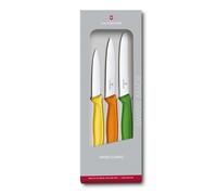 Victorinox Set de 3 cuchillos peladores Swiss Classic acero inoxidable