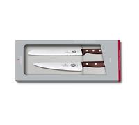 Victorinox Set de cuchillos Wood cuchillo panero y cuchillo de chef acero inoxidable-arce